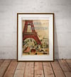 Figaro Exposition | Grassel | 1889 | Wall Art Print | Vintage Travel Poster