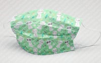 Re-stocked [FanMerch] Lime Green Dteam Disposable Mask