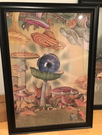 Image 1 of Upside down shrooms XL poster 