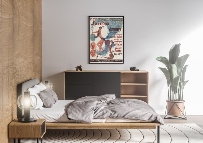 J'ai Deux Amours | Zig | 1930 | Vintage Ads | Wall Art Print | Vintage Poster