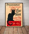 Tournée du Chat Noir | Théophile Steinlen | 1896 | Wall Art Print | Vintage Poster