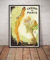Josephine Baker - Casino de Paris | Zig | 1930 | Vintage Ads | Wall Art Print | Vintage Poster