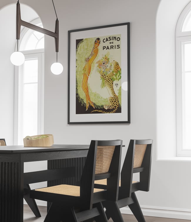 Josephine Baker - Casino de Paris | Zig | 1930 | Vintage Ads | Wall Art Print | Vintage Poster