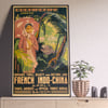 Cochinchine Arroyo | Joseph-Henri Ponchin | 1931 | Wall Print | Home Decor | Vintage Travel Poster