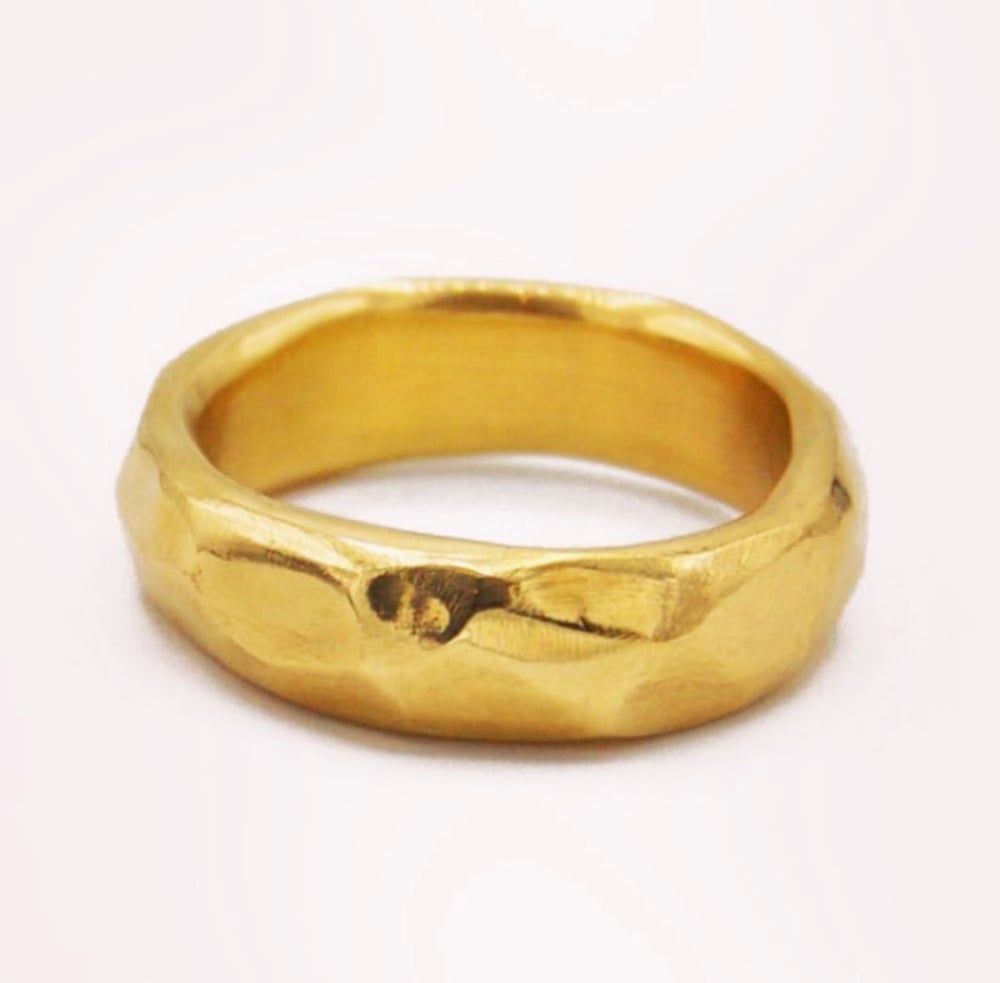 Image of Custom Moldavite ring