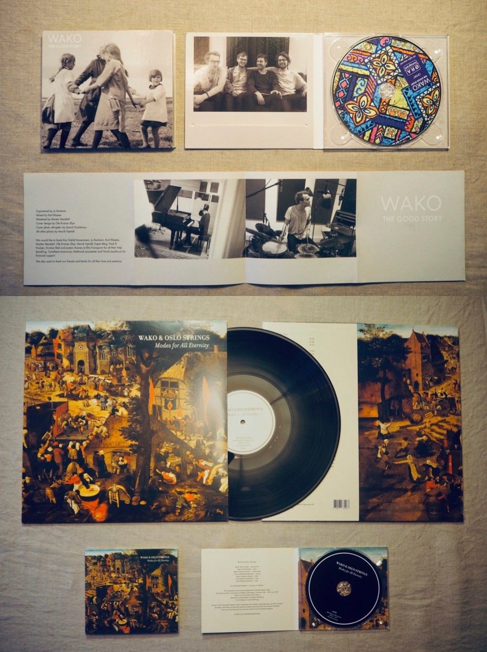 Image of Our two first albums: The Good Story // Modes for All Eternity