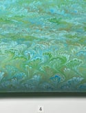 Marbled Paper Spring Bouquet Collection I - 1/2 sheets