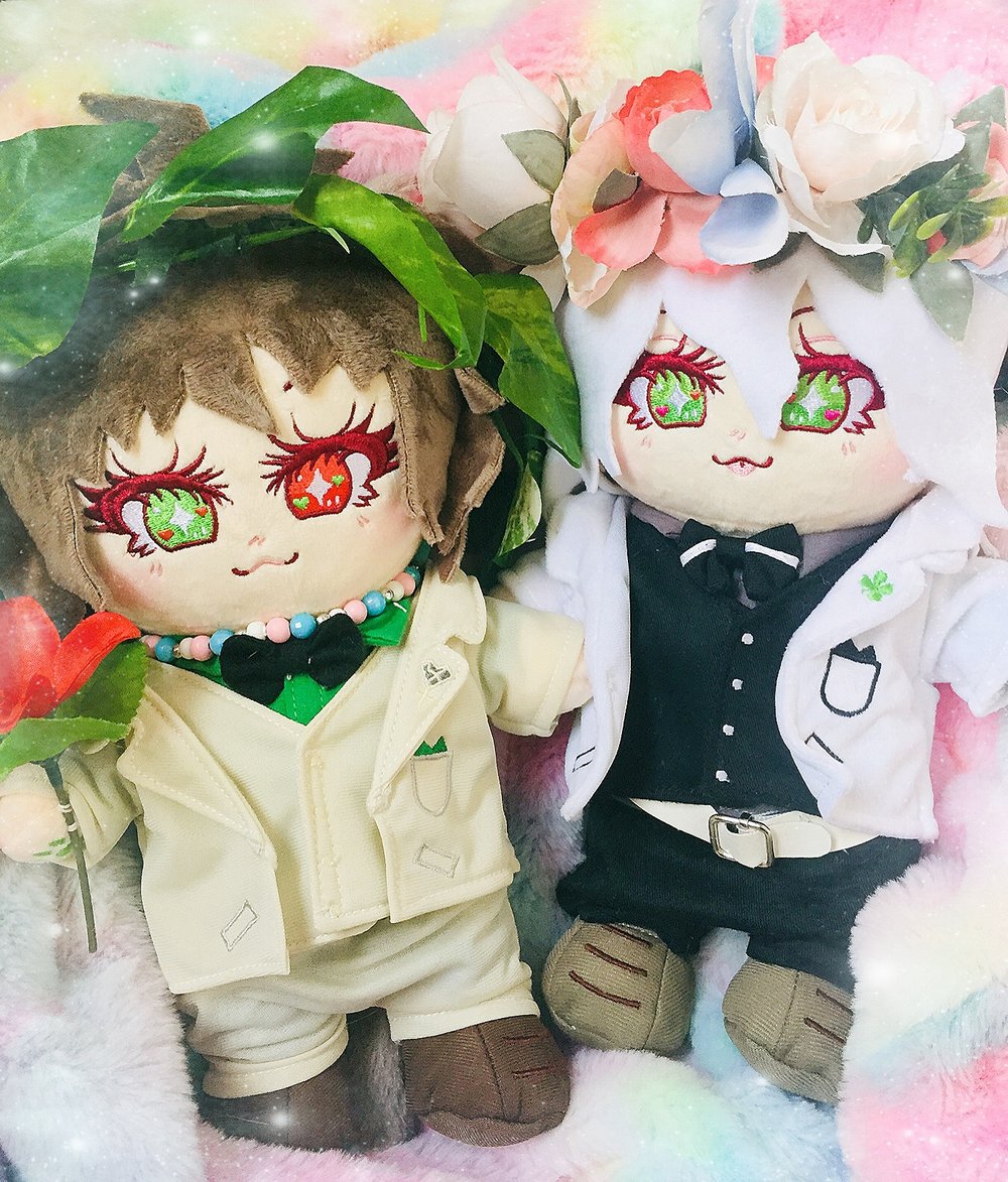 nagito and hajime plush