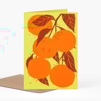 Image 1 of Oranges card