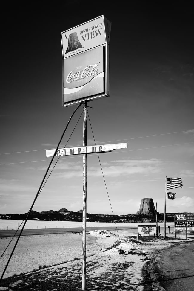 Devil's Tower View, Wyoming