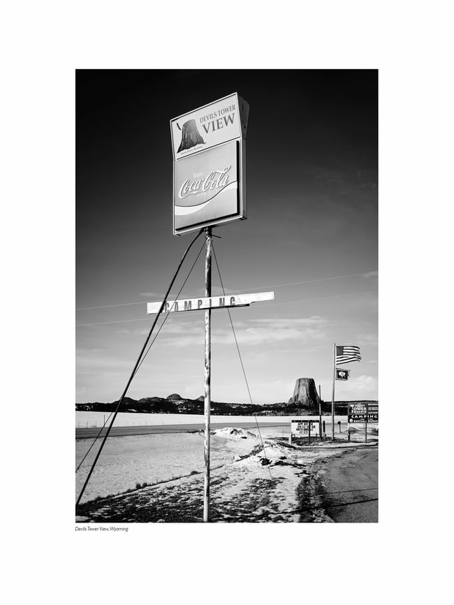 Devil's Tower View, Wyoming