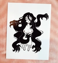 Image 2 of Hair Ghost Print