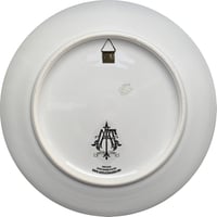 Image 3 of 80s Puppy  - Vintage French Porcelain Plate - #0759