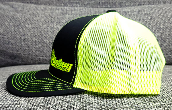 Dallas Performance Trucker Style Hat - Lambo Green