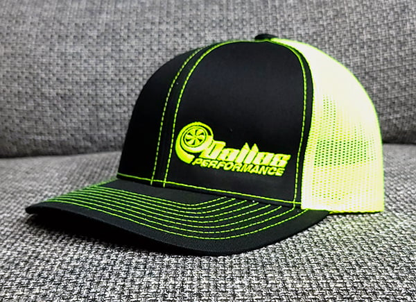 Dallas Performance Trucker Style Hat - Lambo Green