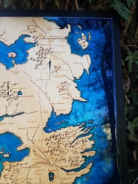 Image 5 of Game of thrones resin fantasy map