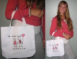 Image of "Bring Out The Love In You" Canvas Bag