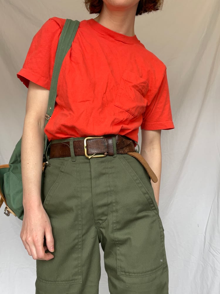Image of 70's Basic Tee with Pocket 