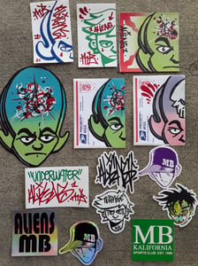 Image of Aliens Sticker Pack