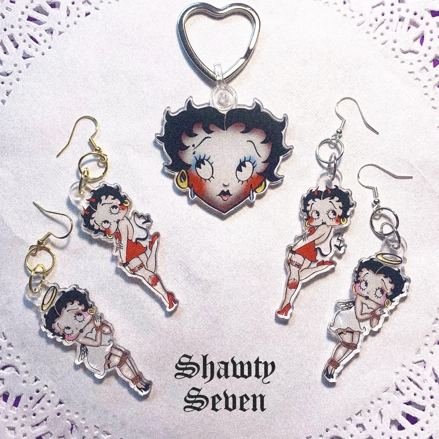 Image of Betty Boop Earrings 