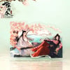 CHEN QING LING THE UNTAMED WEI WU XIAN BIRTHDAY STANDEE / PHONE STAND 落英缤纷