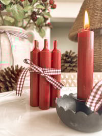 Image 1 of Merlot Dinner Candles ( set of 7 )