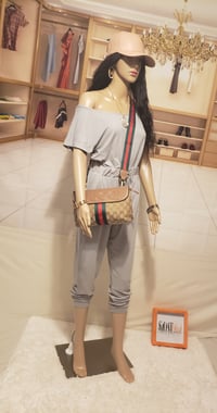 Image 2 of Girls just want to have fun jumpsuit, Gray
