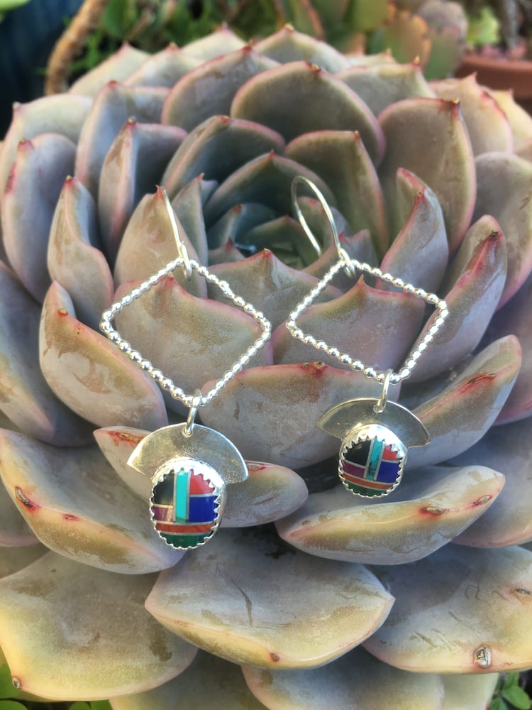 Image of Southwest Space Earrings