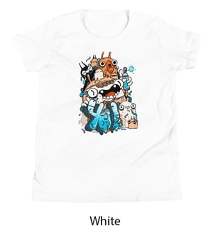 Image of "YO!" (FOR KIDS) - Bella + Canvas 3001Y | Youth Premium Short Sleeve Tee - Unisex fit