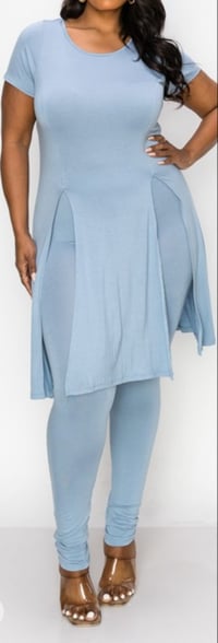 Image 3 of The Serenity Woman - 2pc tunic pant set 