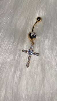 Cross BellyRing