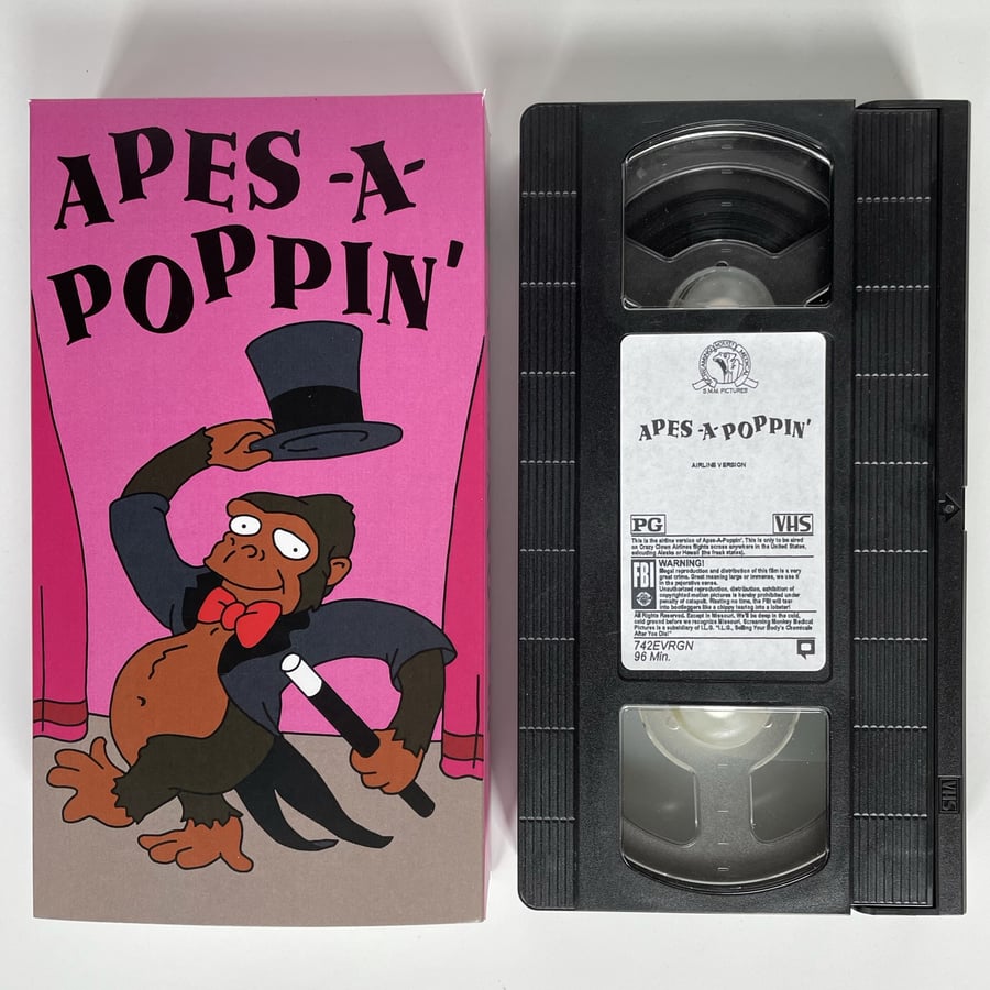 Image of Apes-A-Poppin' VHS