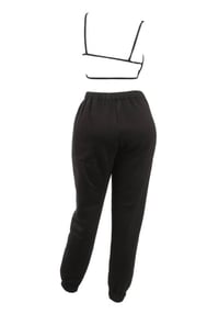 Image 3 of Black Jogger | Set
