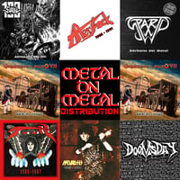 METAL ON METAL Distribution: SPANISH 80's metal CDs