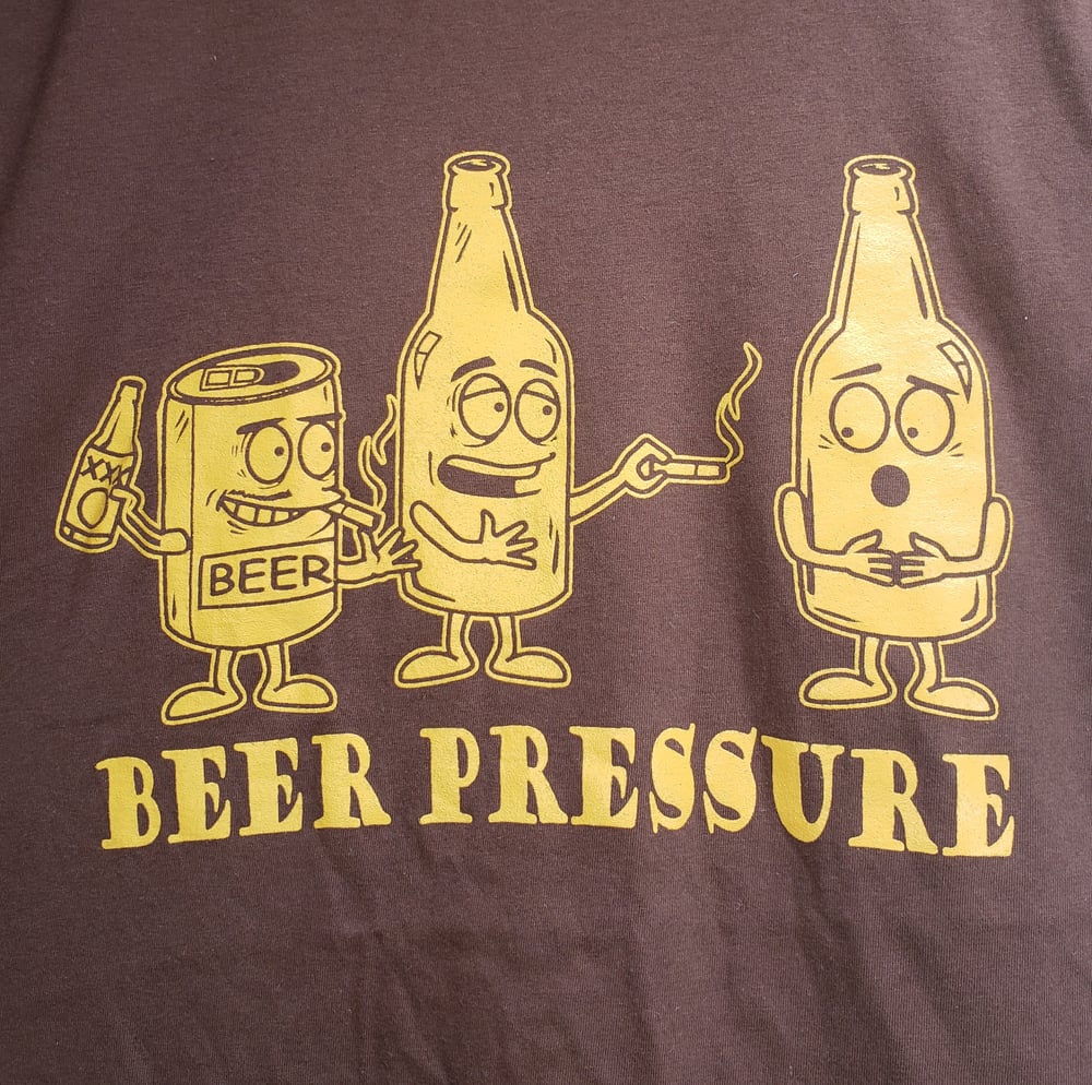 Beer Pressure Men's T-Shirt SMALL XL