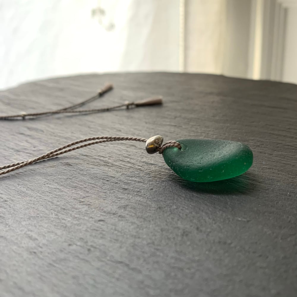Image of Summer Solstice Sea Glass necklace