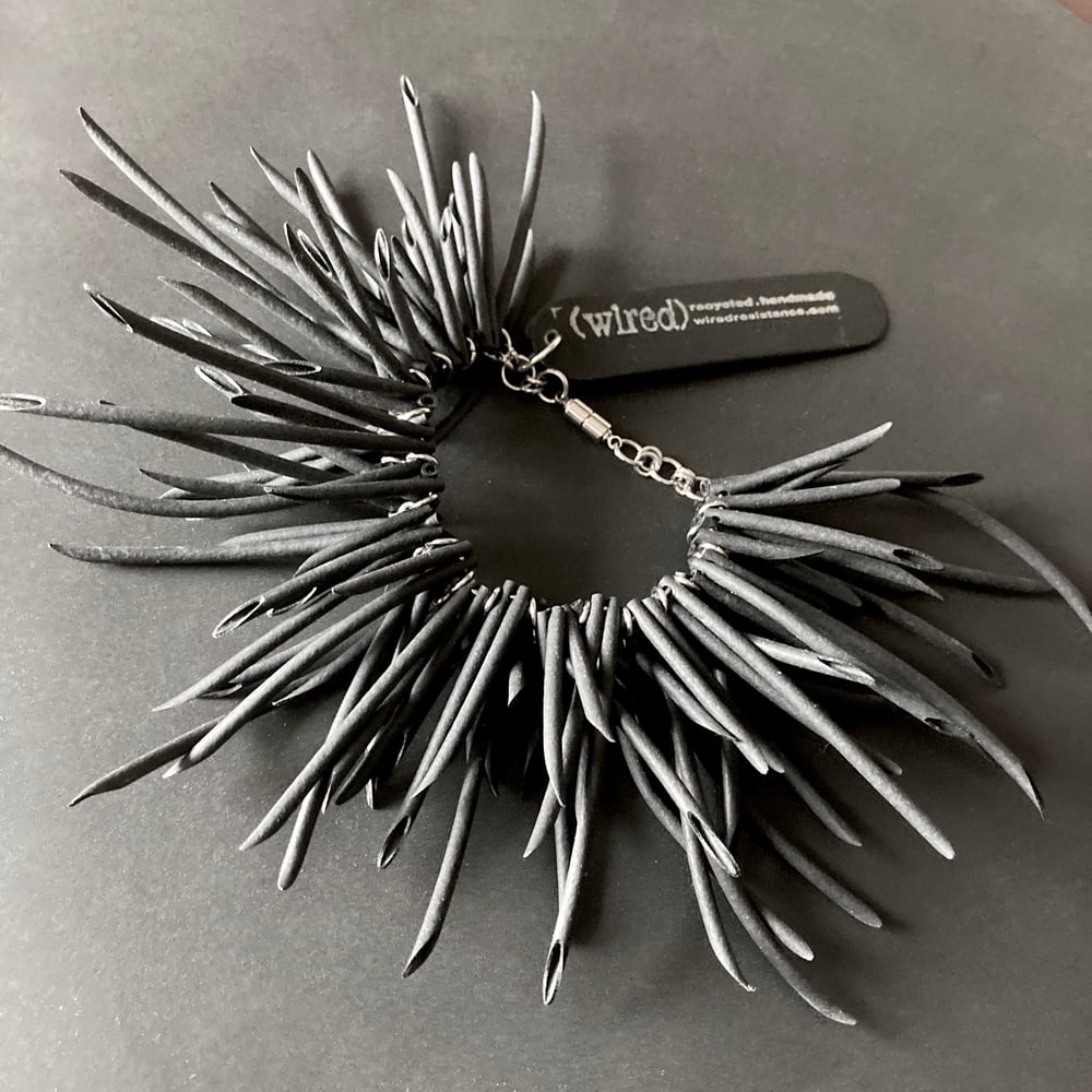 Image of Double sided Black Urchin Bracelet