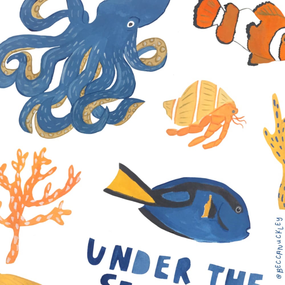 Image of Under The Sea print
