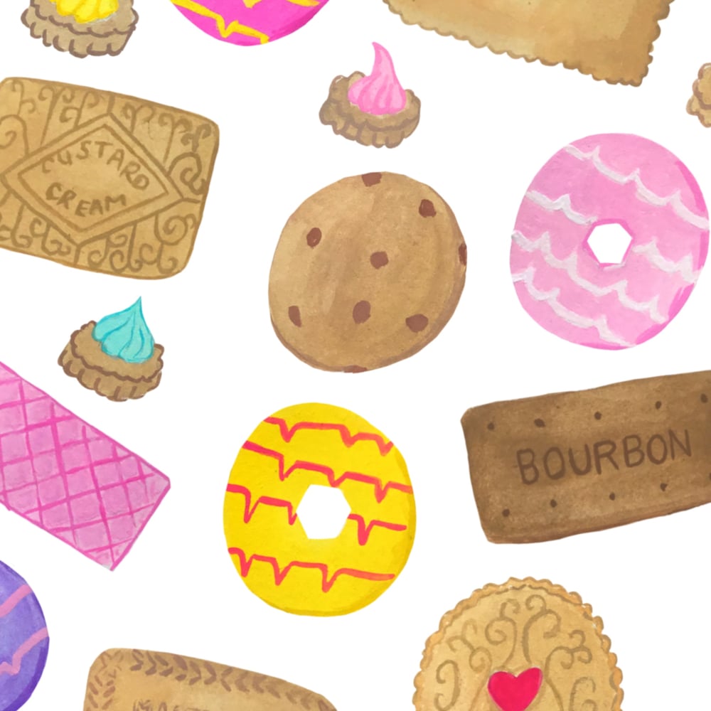 Image of Biscuits print