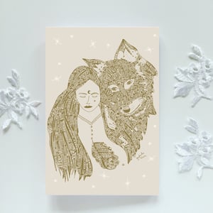 Image of Notebook *Woman&Wolf*