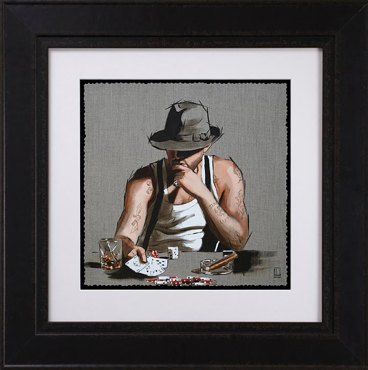 Richard Blunt "Stay Lucky - Sketch"