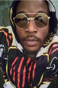 Image 5 of BossFitted White Black & Red All Over Print Unisex Hoodie