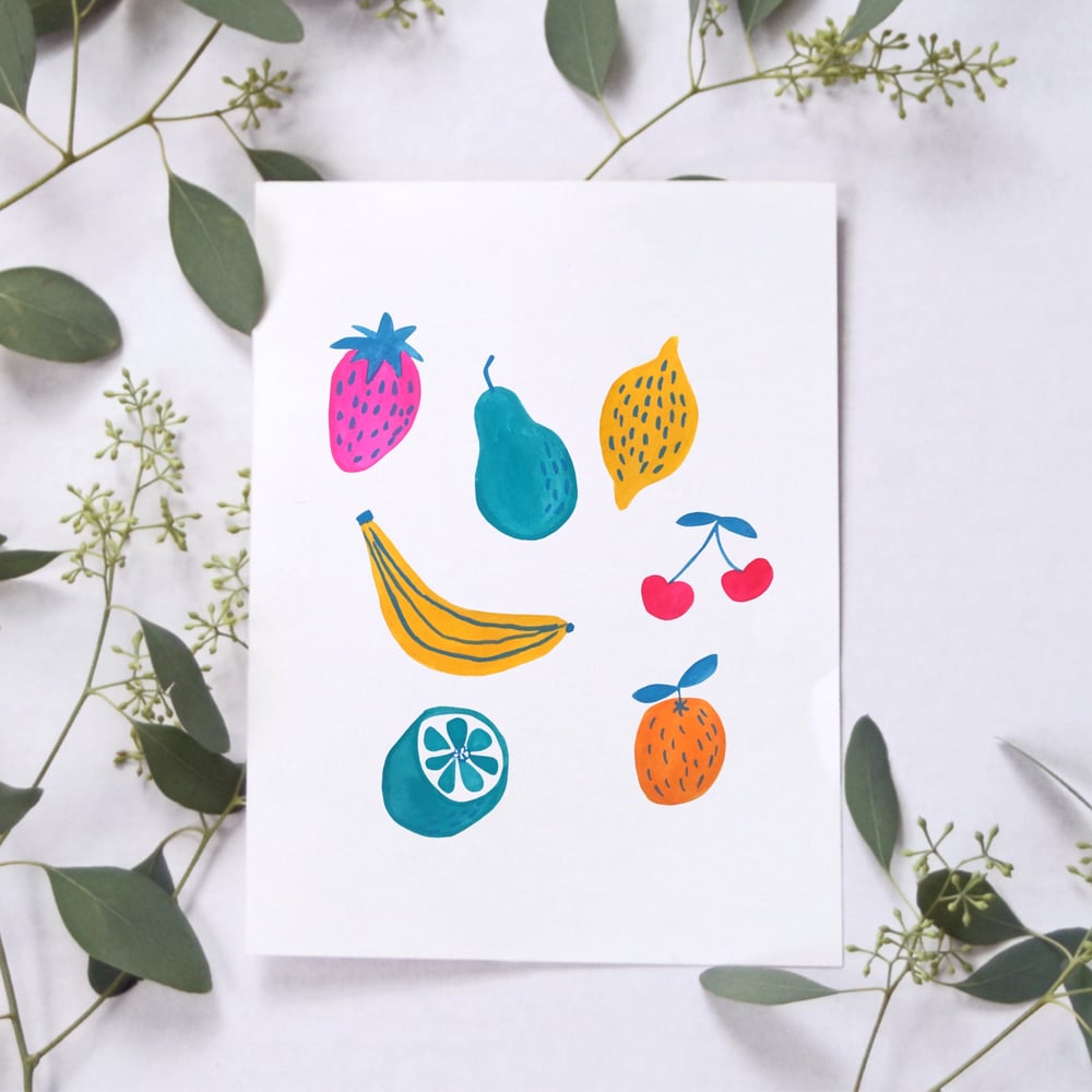 Image of Fruit Medley print