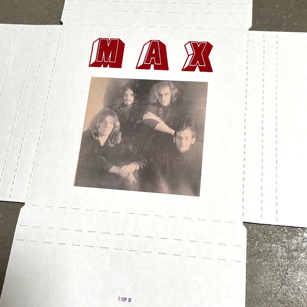 MAX/TONGE•••Split 7"••• SD96 (BLACK VINYL) - EDITION OF 8