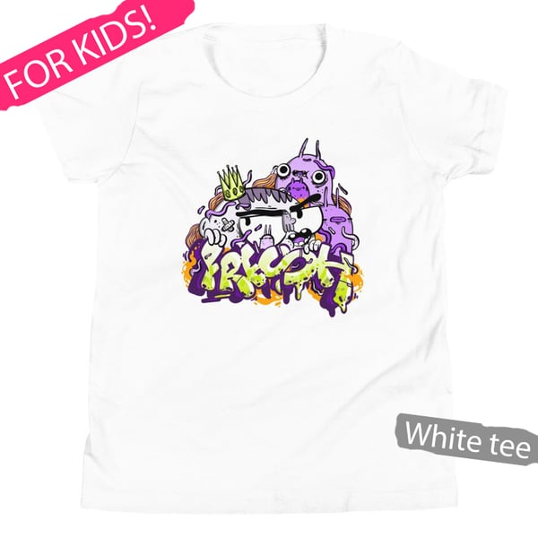 Image of "FRESH (FOR KIDS)" - Bella + Canvas 3001Y | Youth Premium Short Sleeve Tee - Unisex fit