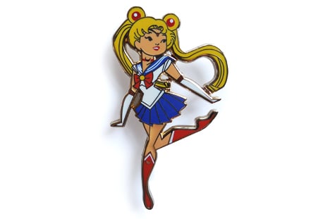 Image of :GOLD: Sailor Moon Enamel Pin