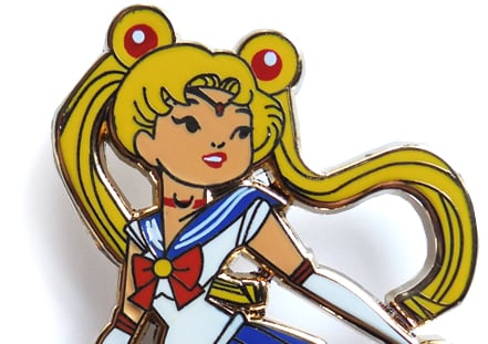 Image of :GOLD: Sailor Moon Enamel Pin