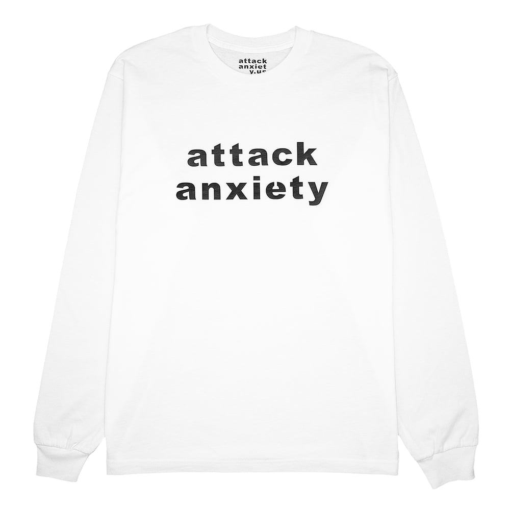 Attack Anxiety White Long Sleeve