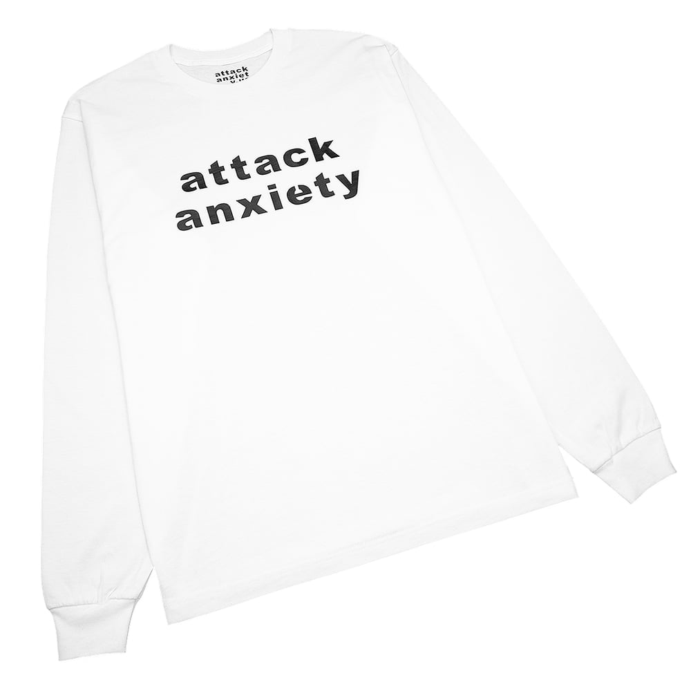 Attack Anxiety White Long Sleeve