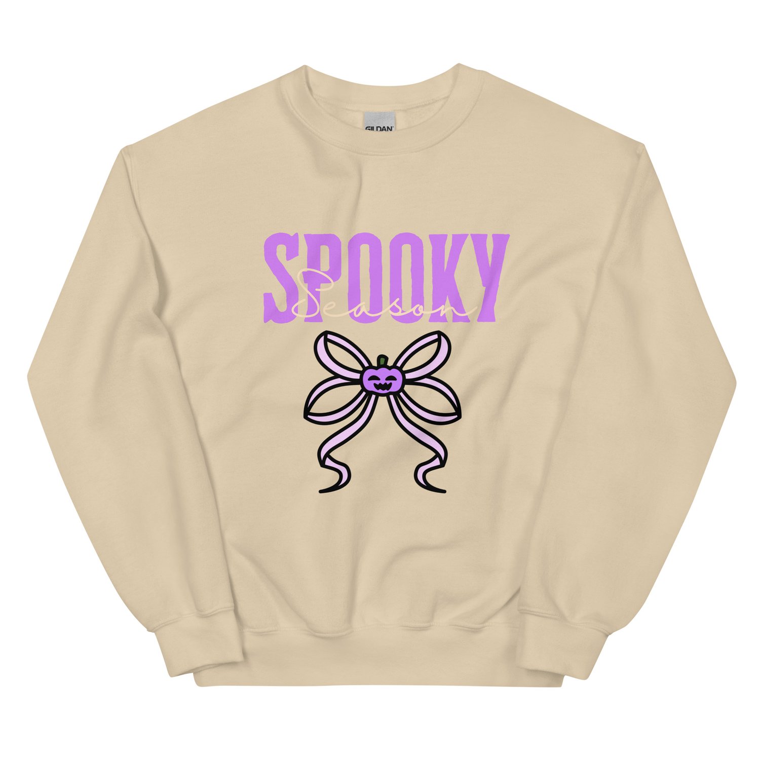 Image of Spooky purple ribbon Unisex Sweatshirt